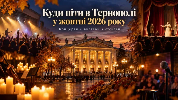 афіша Тернопіль