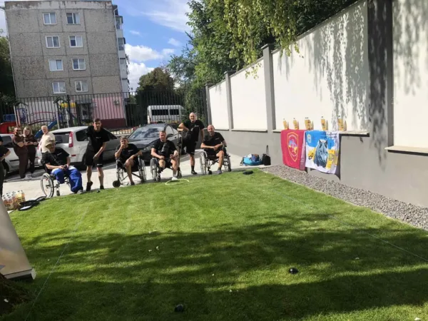 петанк для ветеранів у Тернополі