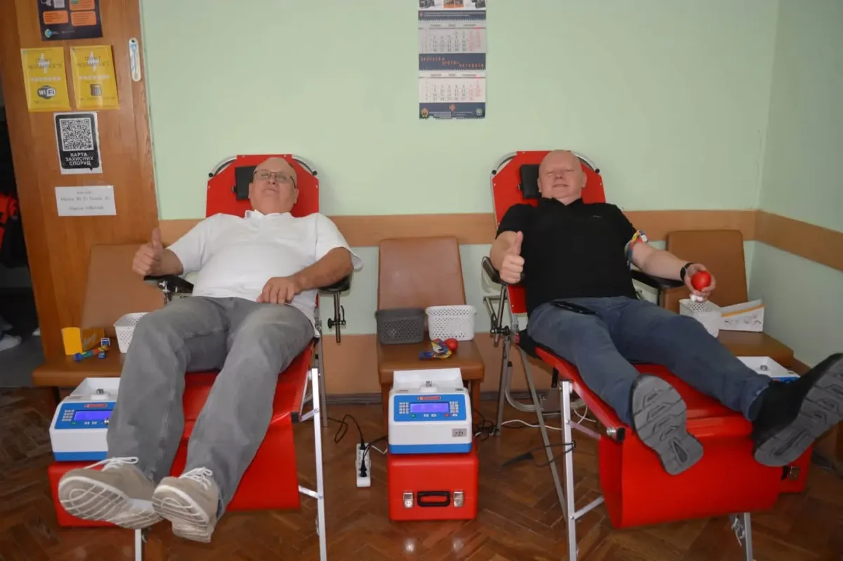 донорська акція у Збаражі