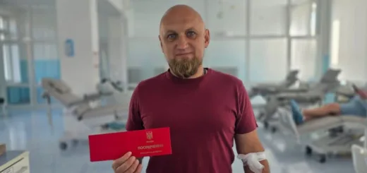 Житель Тернопільщини Віталій Фесович став почесним донором України