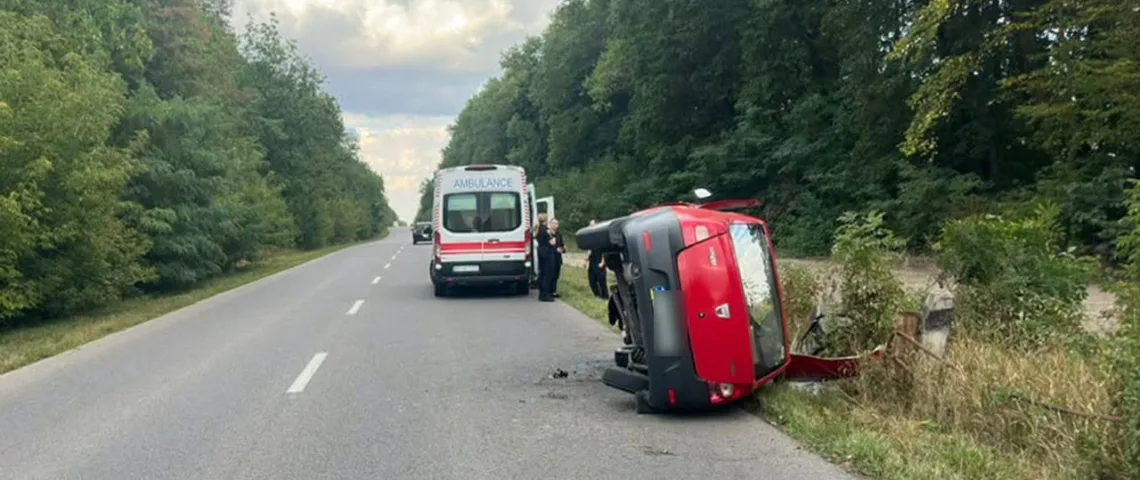 У Тернопільському районі під час ДТП загинув водій автомобіля