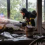 На Кременеччині сталася пожежа у багатоквартирному житловому будинку