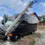 На Чортківщині рейсовий автобус в’їхав в електроопору: є травмовані, у водія – алкоголь у крові