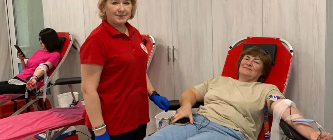 У Ланівцях понад півсотні людей за день стали донорами крові