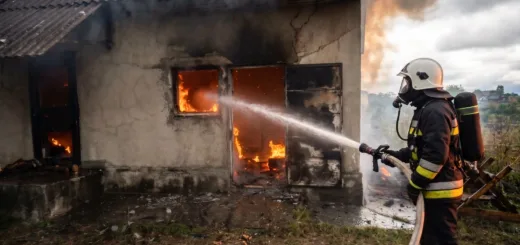 На Тернопільщині горів житловий будинок