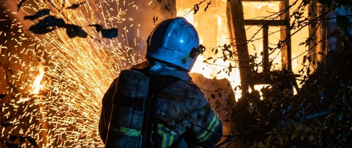 Із пожежі врятували тварин: на Тернопільщині згоріла будівля і побутова техніка