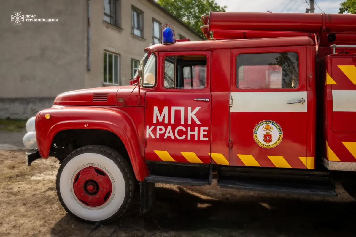 У Гримайлівській громаді відкрили пожежну станцію