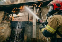 У Копичинцях горів житловий будинок