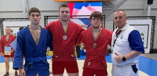 Тернополяни здобули медалі на всеукраїнському турнірі з самбо
