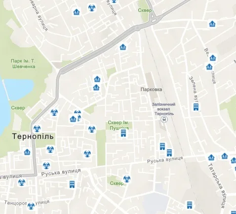 укриття Тернопіль 2026–2028