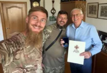Меценату ПЦУ Сергію Блощаневичу вручили нагороду за підтримку церковних і меморіальних проєктів