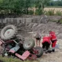 На Кременеччині перекинувся трактор: загинув водій