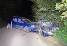 На Кременеччині п’яний водій виїхав на зустрічну смугу і вчинив ДТП