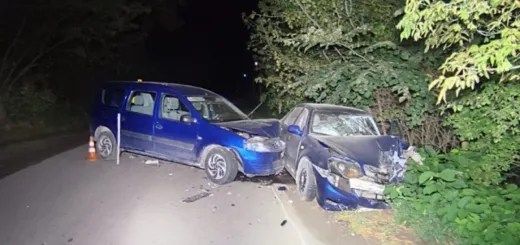 На Кременеччині п’яний водій виїхав на зустрічну смугу і вчинив ДТП