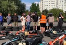 У Тернополі для ветеранів та ветеранок провели тренування з картингу