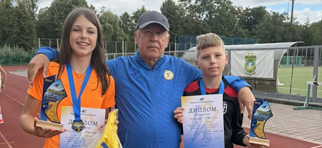 Юні спортсмени з Тернополя здобули призові місця на всеукраїнських змаганнях з легкої атлетики