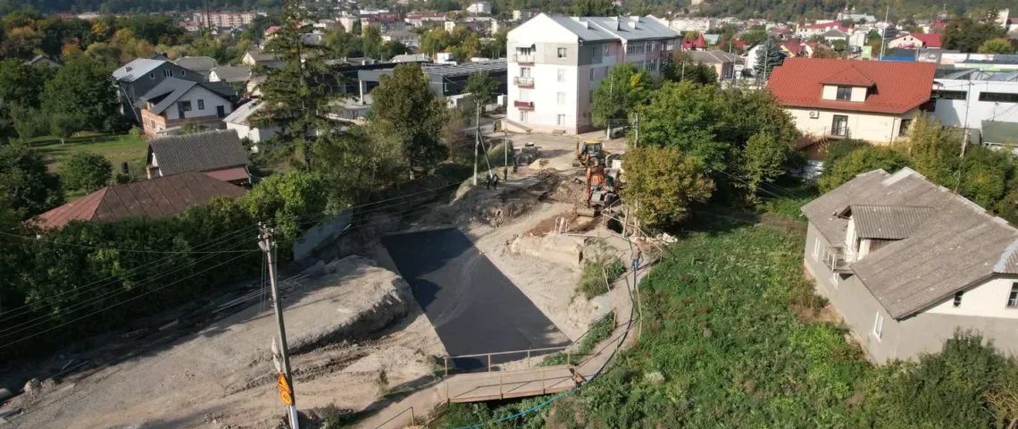 ремонт дороги М-19 Теребовля