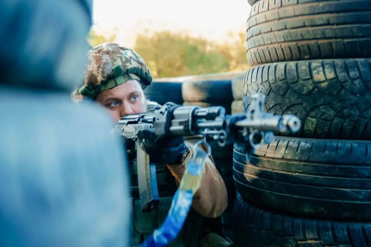 тренування нацгвардійців лазертаг Тернопіль