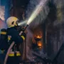 На Тернопільщині горіла господарська будівля