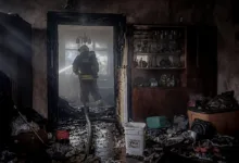 У Бережанах горів житловий будинок