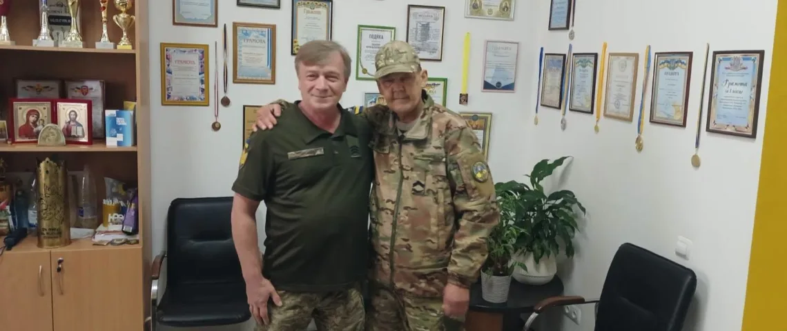 Військовий з Тернопільщини Костянтин Глінчіков отримав відзнаку «За незламність»
