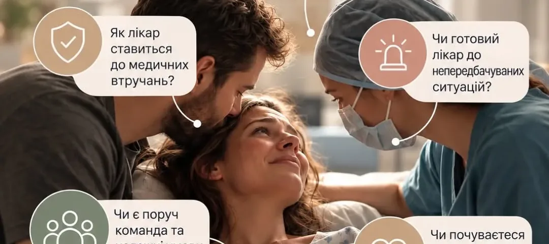 як обрати лікаря на пологи