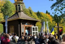 На Тернопільщині освятили каплицю Покрови Пресвятої Богородиці в урочищі Корсів