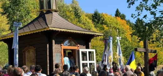 На Тернопільщині освятили каплицю Покрови Пресвятої Богородиці в урочищі Корсів