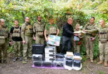 подарунки воїнам 44 бригади