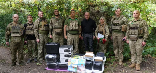 допомога 44 бригаді від Тернополя