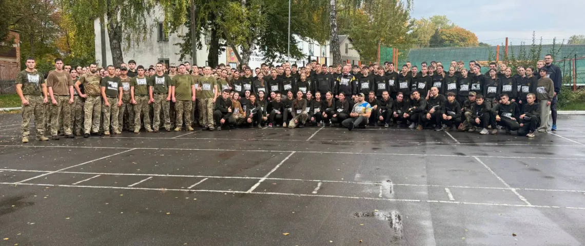 У Тернопільському коледжі провели акцію «Біжу за Героя»