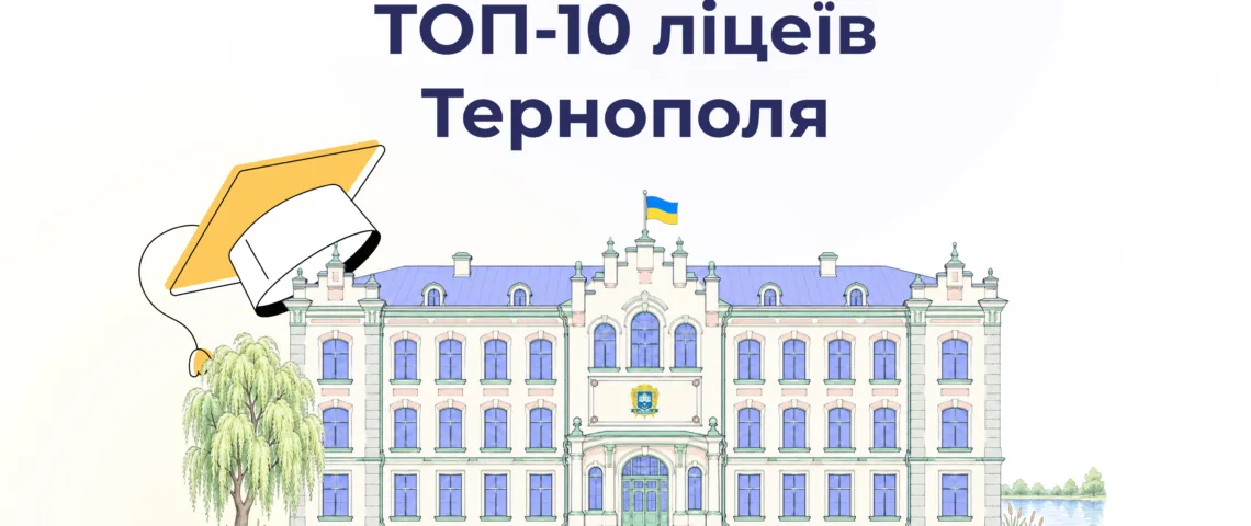 Назвали топ-10 ліцеїв і шкіл Тернополя за результатами НМТ-2026