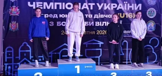 Тернополянка здобула бронзу на чемпіонаті України з вільної боротьби
